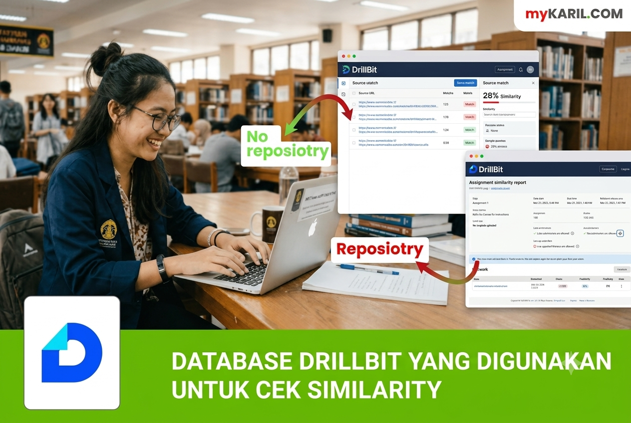 Database DrillBit yang Digunakan untuk Cek Similarity