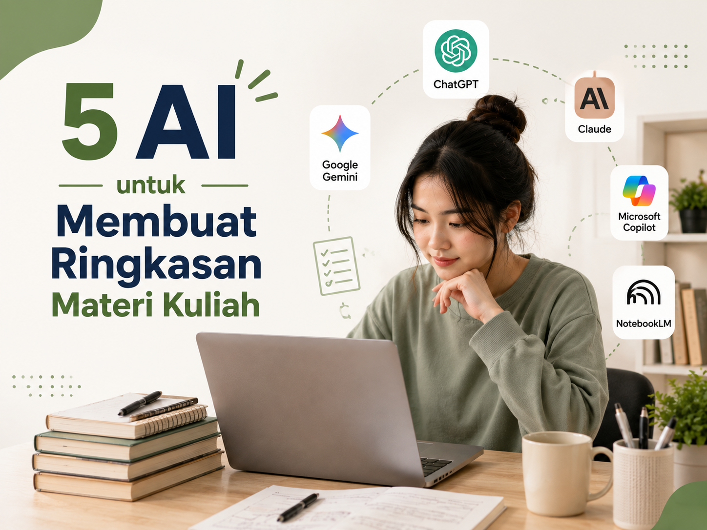 5 AI untuk Membuat Ringkasan Materi Kuliah