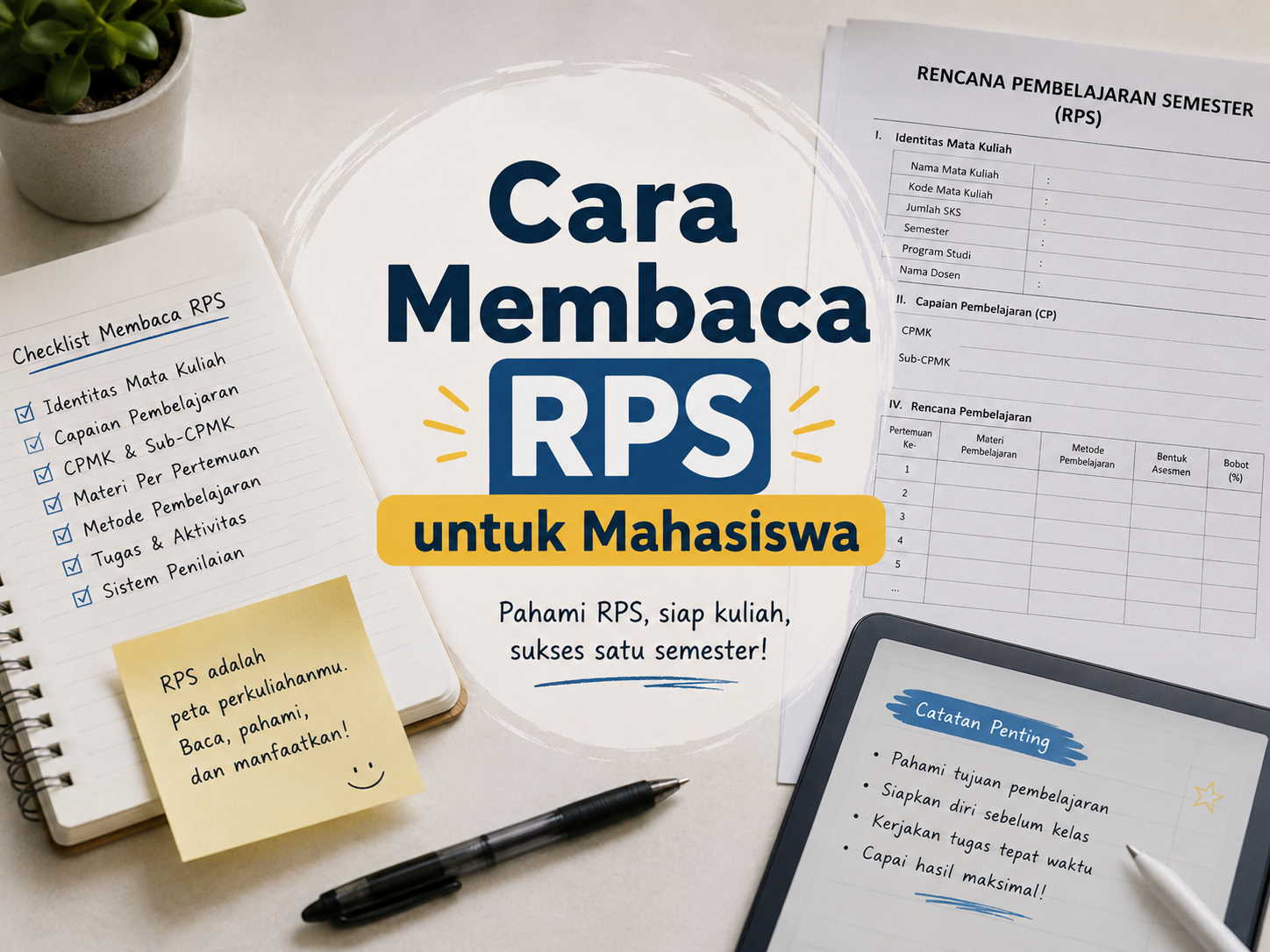 Cara Membaca RPS untuk Mahasiswa