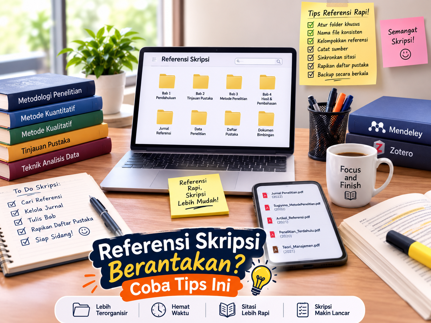 Referensi Skripsi Berantakan? Coba Tips Ini