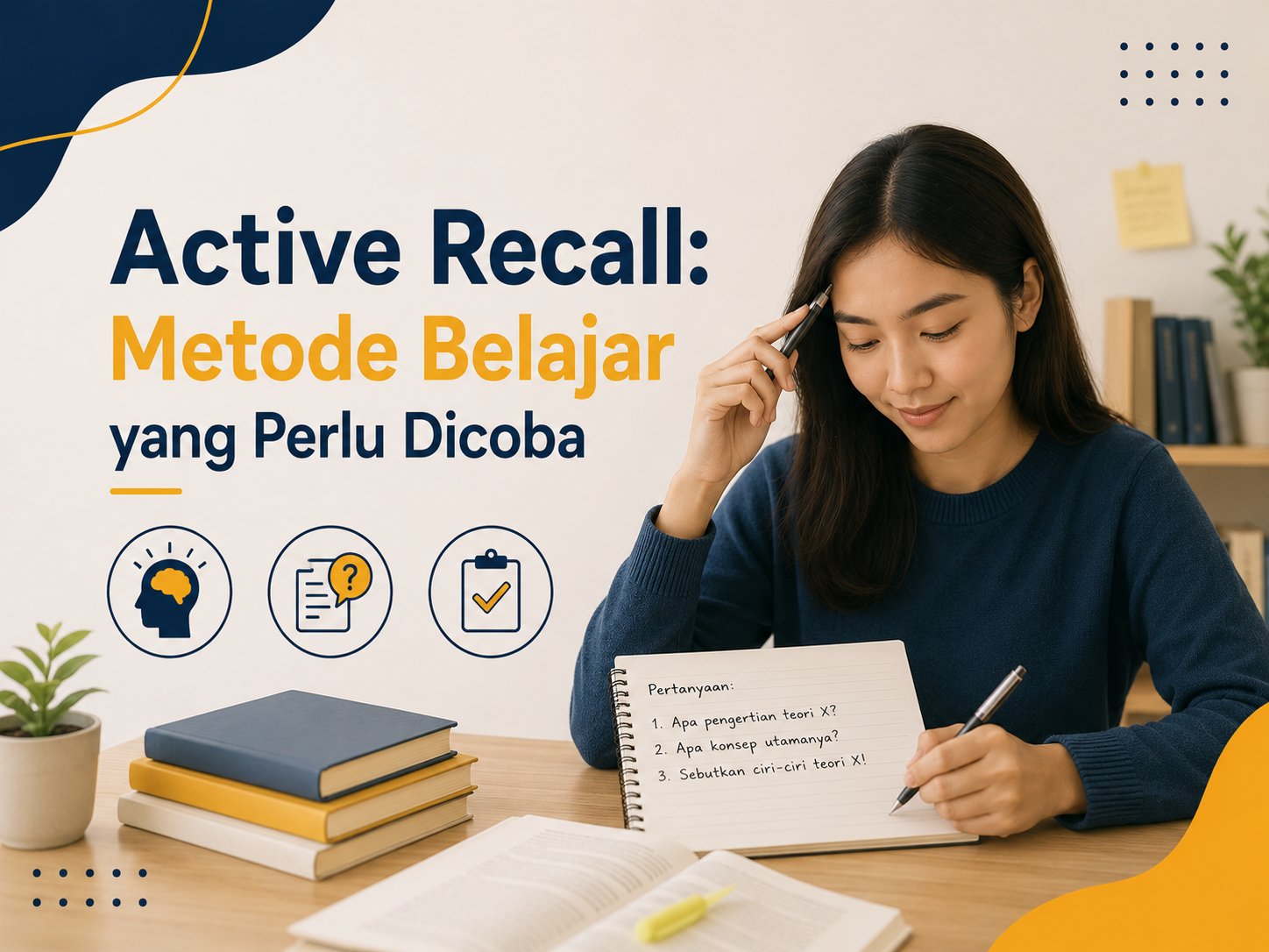 Active Recall: Metode Belajar yang Perlu Dicoba