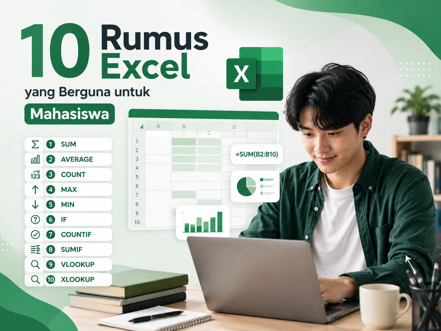 10 Rumus Excel yang Berguna untuk Mahasiswa