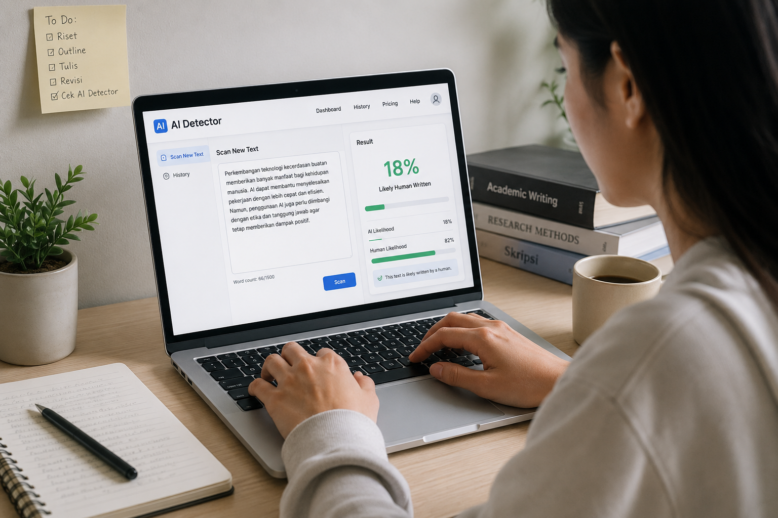 7 AI Detector Gratis untuk Cek Tulisan Kamu