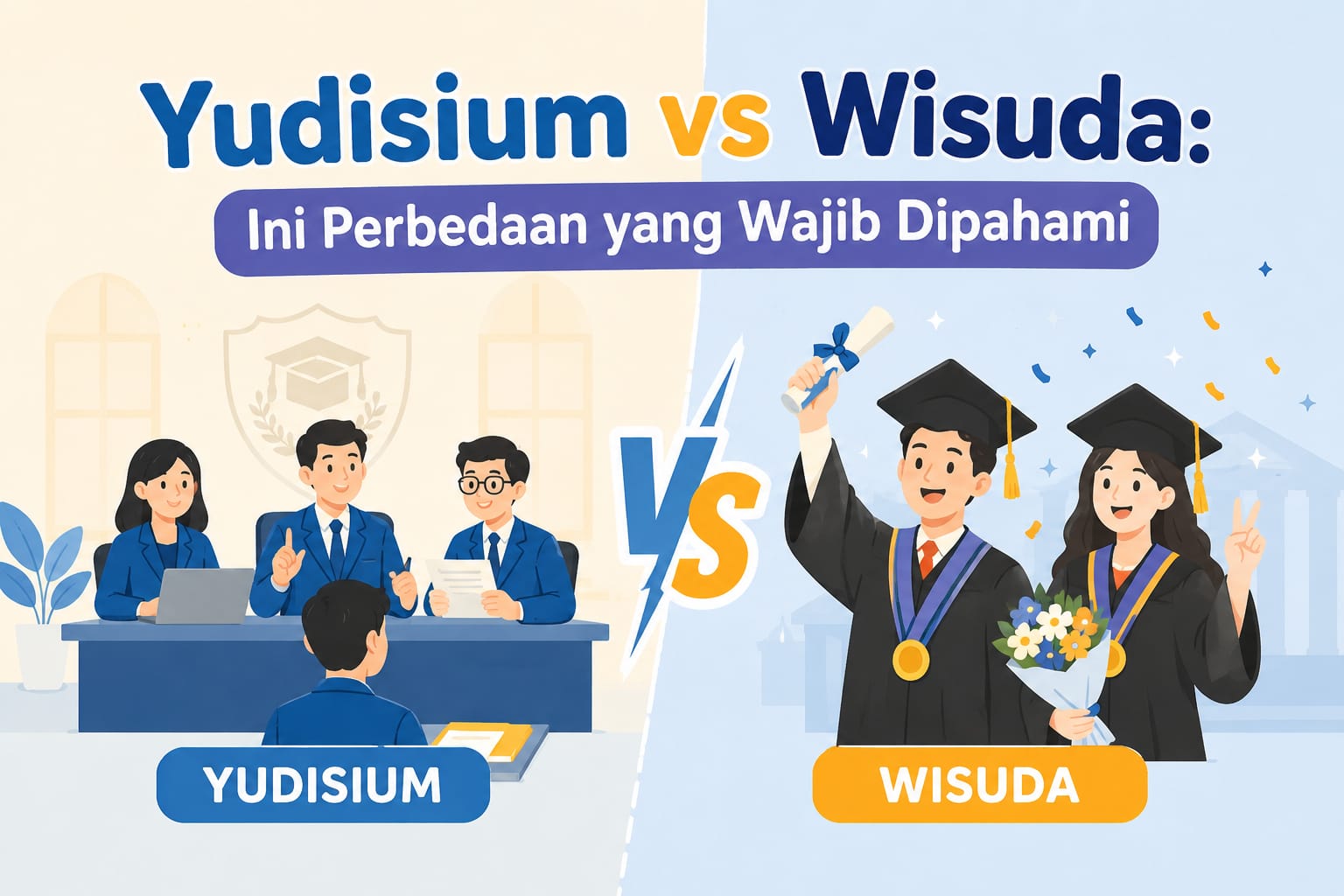 Yudisium vs Wisuda: Ini Perbedaan yang Wajib Dipahami