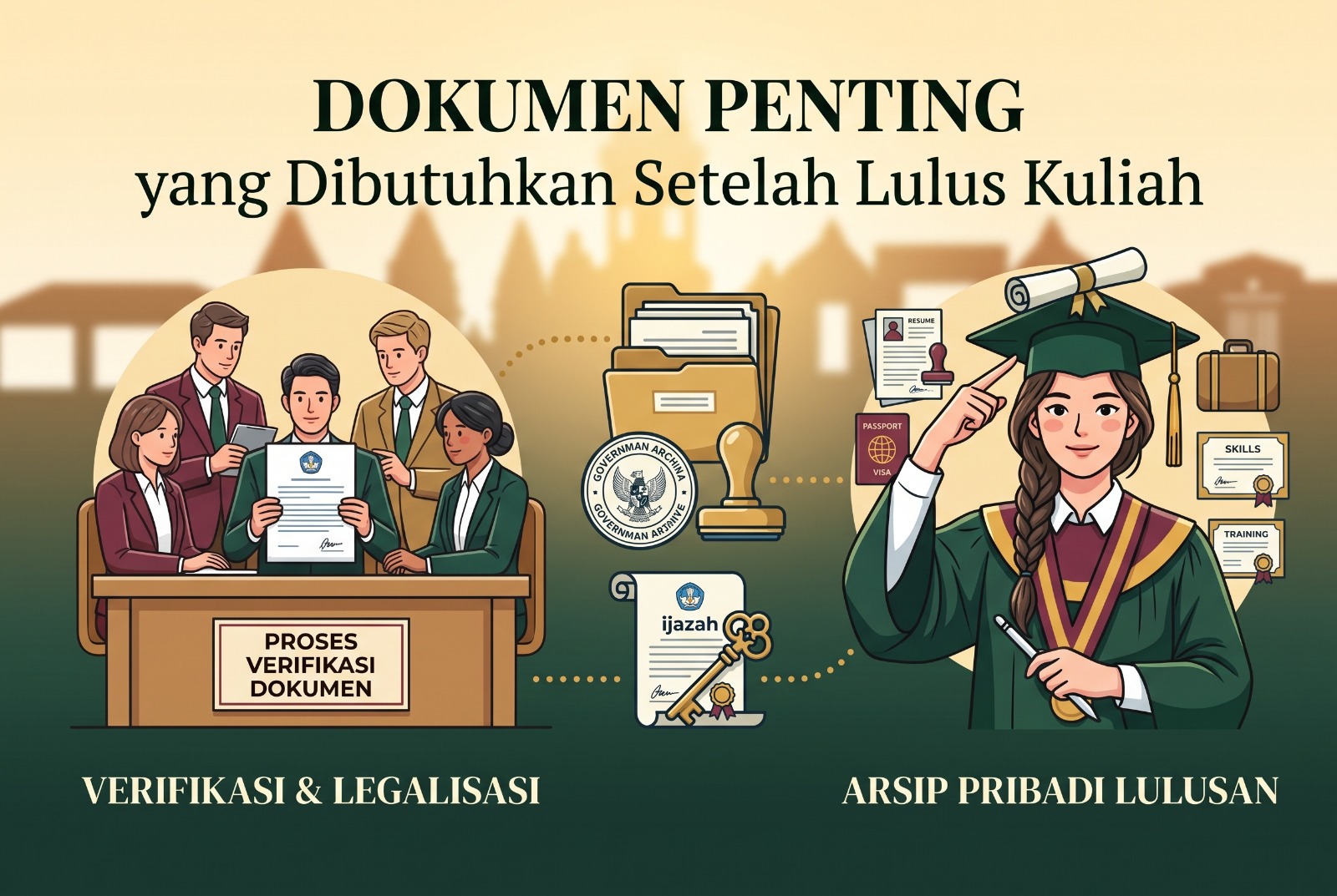 Dokumen Penting yang Dibutuhkan Setelah Lulus Kuliah