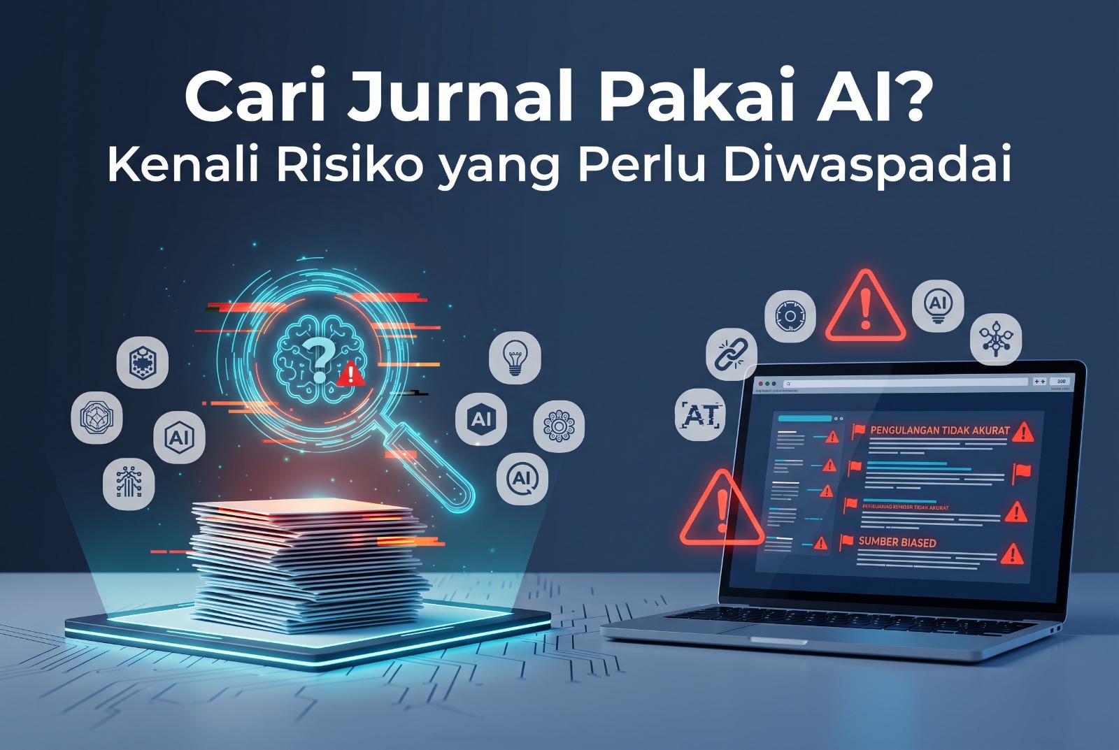 Cari Jurnal Pakai AI? Kenali Risiko yang Perlu Diwaspadai