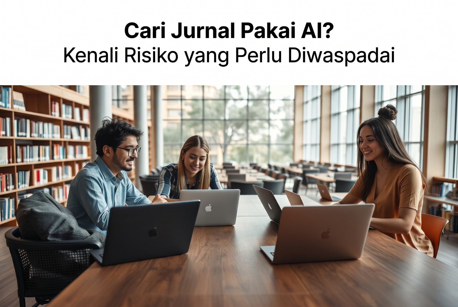 Cari Jurnal Pakai AI? Kenali Risiko yang Perlu Diwaspadai