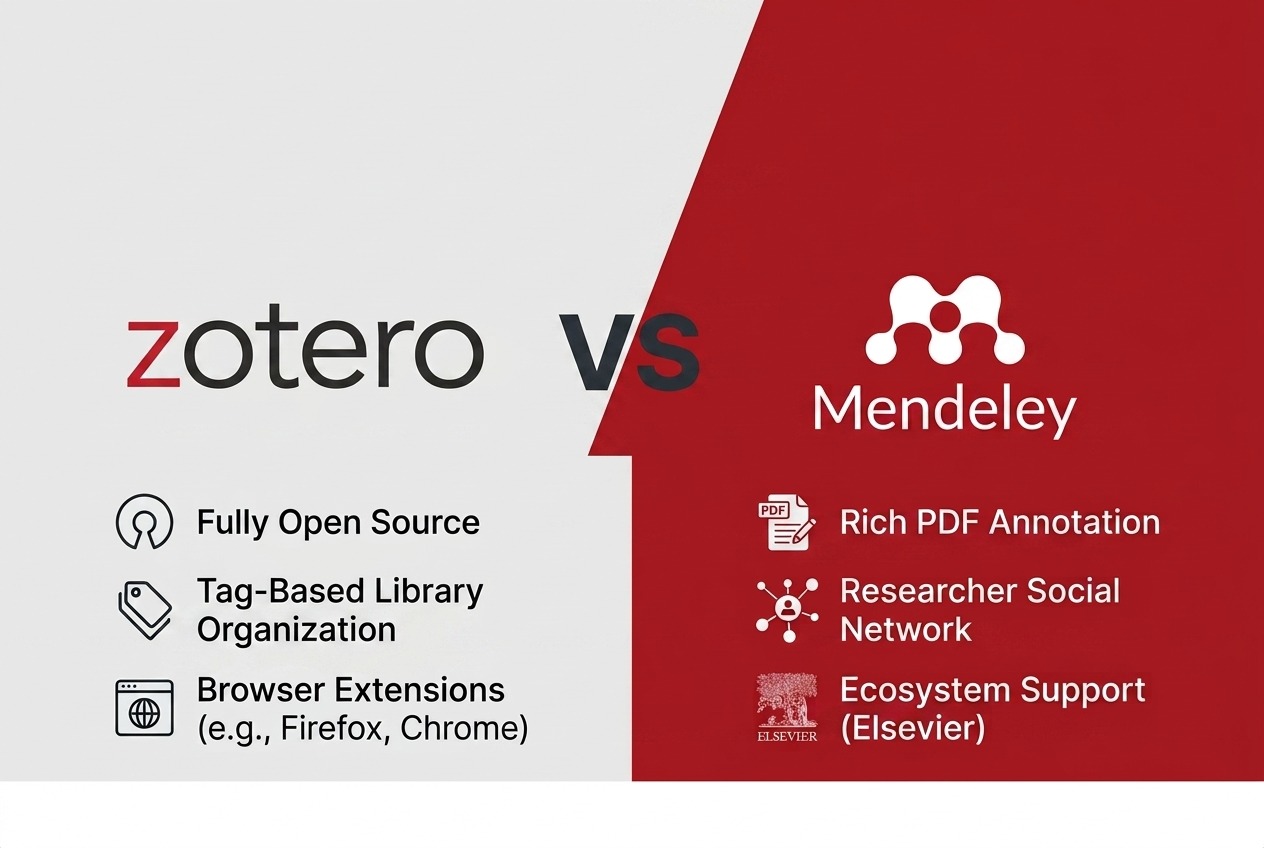 Zotero vs Mendeley: Kenali Perbedaannya Untuk Skripsi